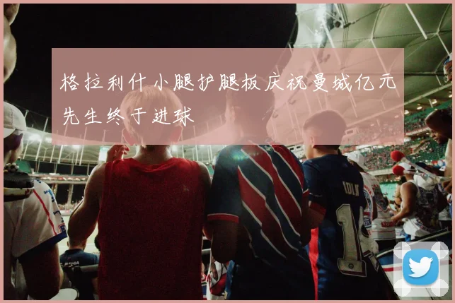 韦德体育官方网站 - 格拉利什小腿护腿板庆祝曼城亿元先生终于进球