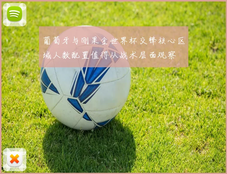 葡萄牙与刚果金世界杯交锋核心区域人数配置值得从战术层面观察